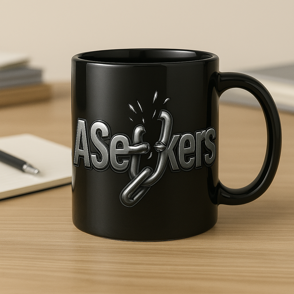 Black Aseekers Mug